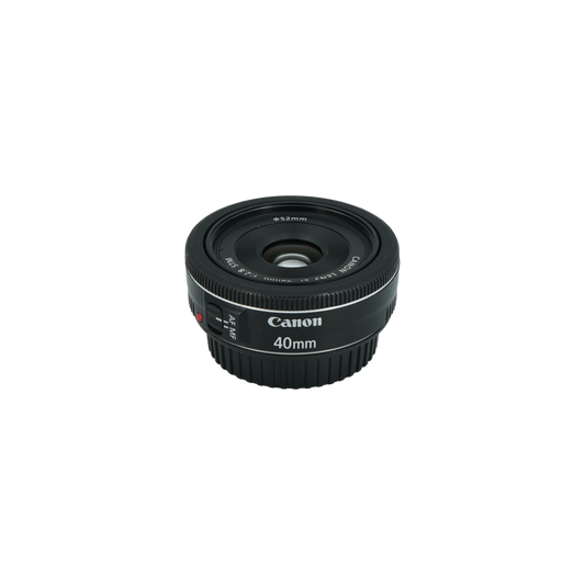 Canon EF 40mm f/2.8 STM full frame DSLR lens