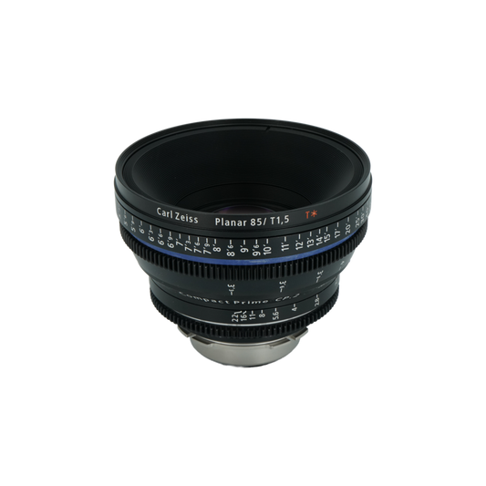 Carl Zeiss Distagon 85mm t/1.5 cp.2 full frame cinema lens with PL mount