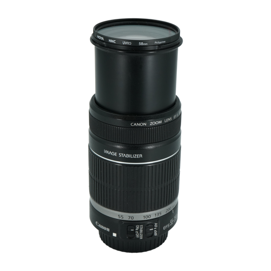 Canon EF-S 55-250mm f/4-5.6 IS APS-C DSLR telephoto zoom lens