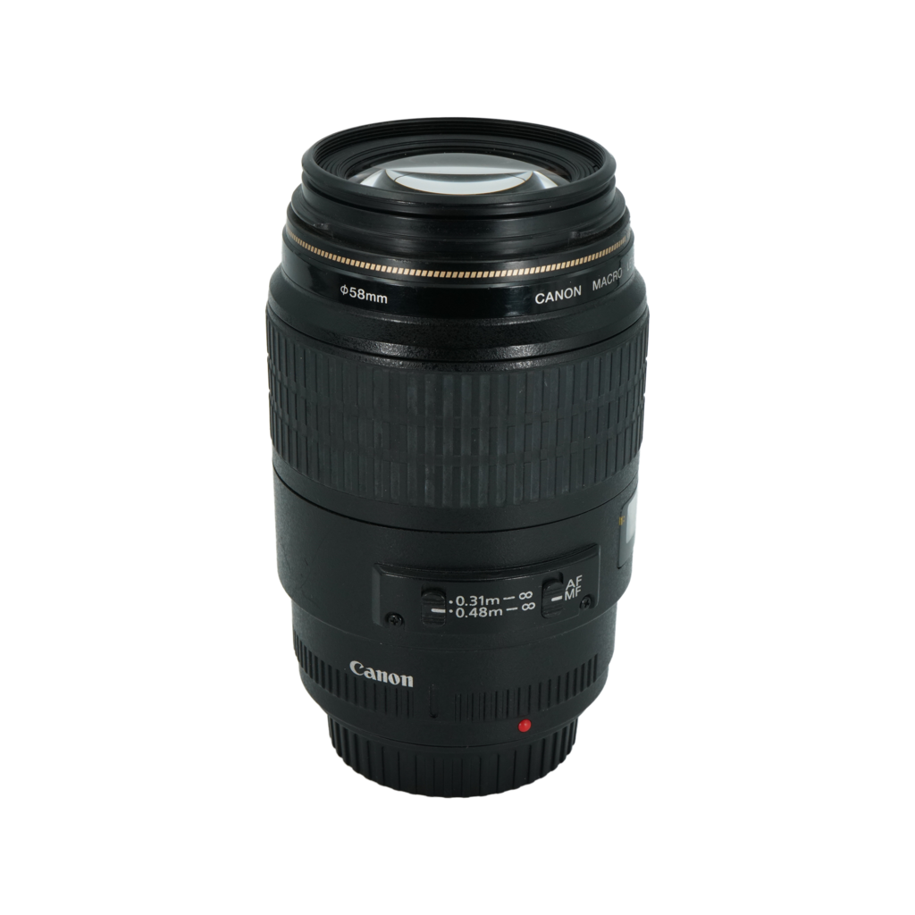 Canon EF 100mm f/2.8 Macro USM full frame DSLR macro lens
