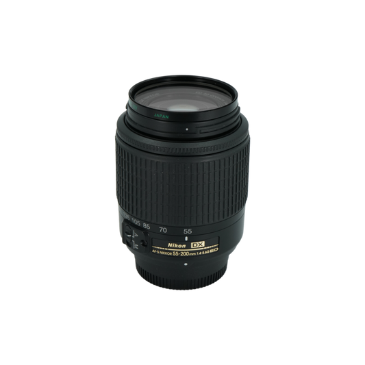Nikon AF-S DX 55-200mm f/4-5.6 G ED APS-C DSLR telephoto zoom lens