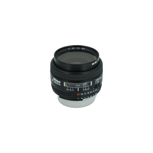 Nikon F AF nikkor 28mm f/2.8 full frame DSLR lens