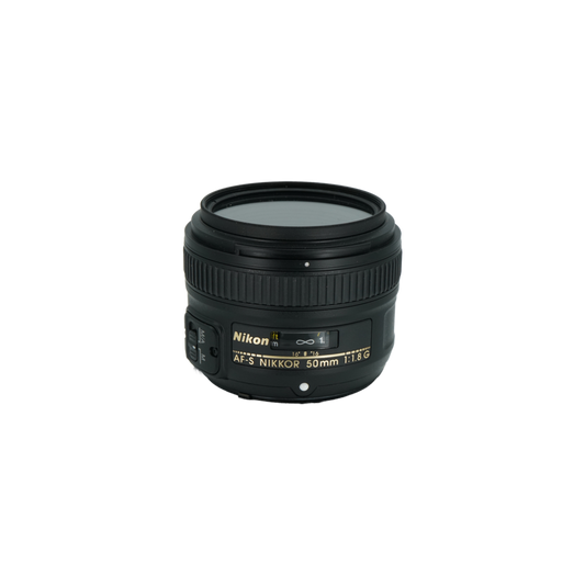 Nikon AF-S 50mm f/1.8 G full frame DSLR lens with macro extension tube