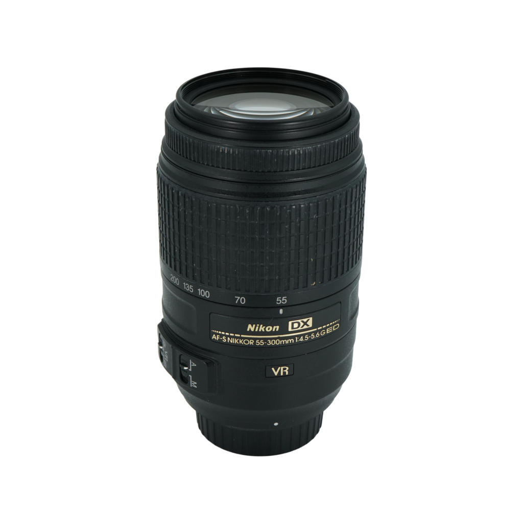 Nikon F DX 55-300mm f/4.5-5.6 G ED APS-C DSLR telephoto zoom lens