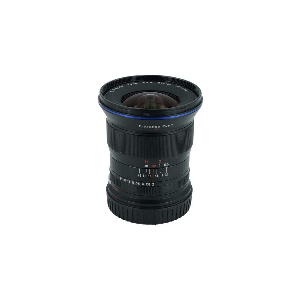 Laowa 15mm f/2 full frame mirrorless lens for canon RF