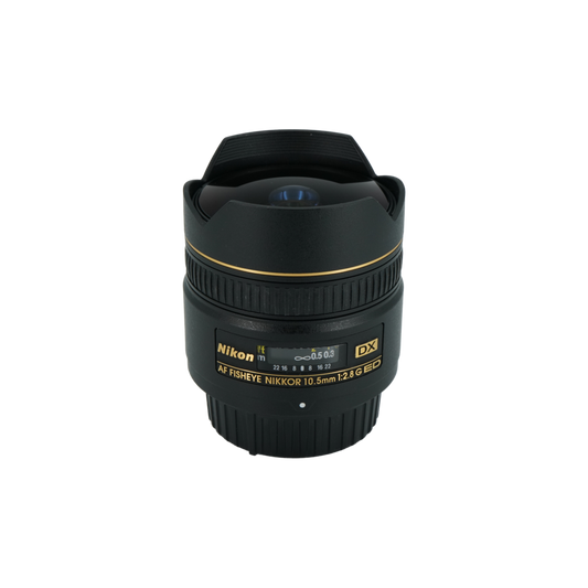 Nikon F 10.5mm f/2.8 G ED DX APS-C DSLR fisheye lens