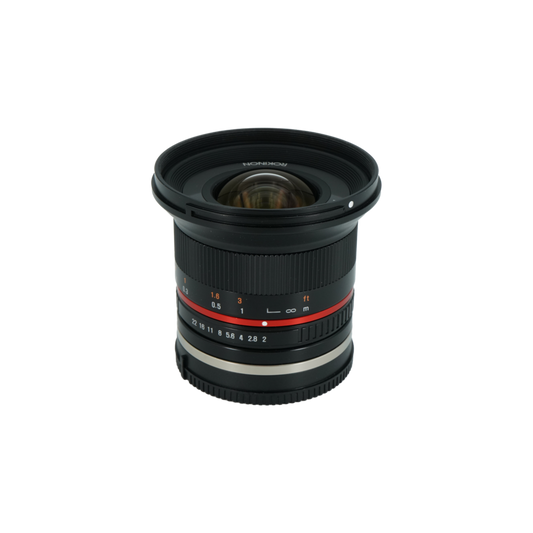 Rokinon 12mm f/2 CS APS-C mirrorless lens for Sony E mount