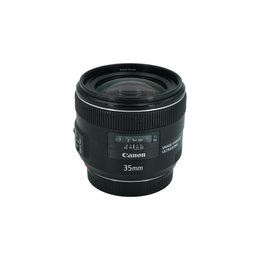 Canon 25mm f/2 IS USM full frame DSLR lens