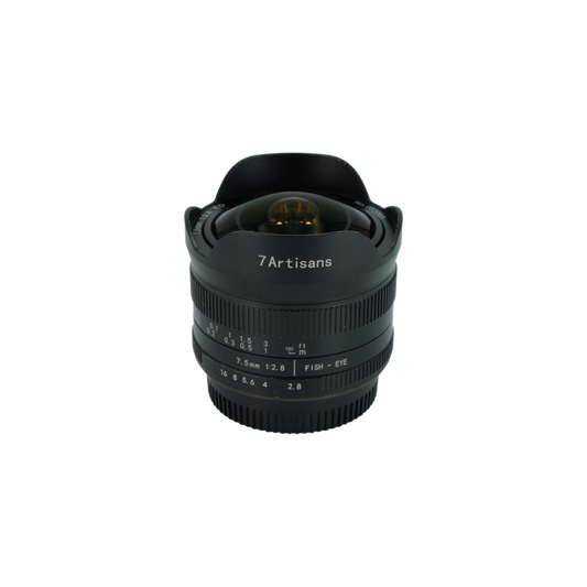 7Artisans 7.5mm f/2.8 ED micro four thirds lens