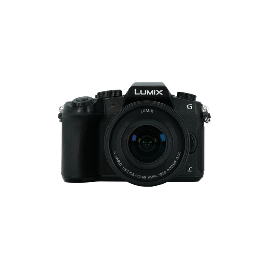Panasonic Lumix DMC-G85 micro four thirds camera with Panasonic Lumix 12-60mm f/3.5-5.6 ASPH G. micro four thirds lens