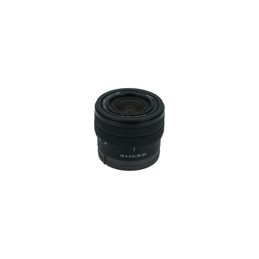 Sony 28-60mm f/4-5.6 FE full frame mirrorless zoom lens