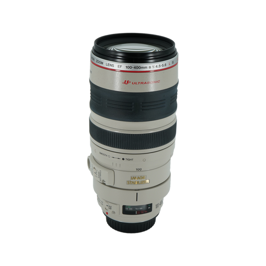 Canon EF 100-400mm f/4.5-5.6 L IS USM Full frame DSLR telephoto super zoom lens