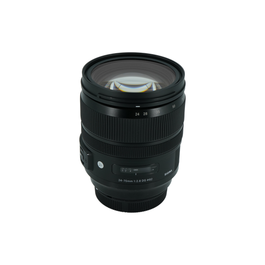 Sigma EF 24-70mm f/2.8 DG Art full frame DSLR zoom lens for Canon EF
