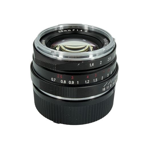 Voigtlander 35mm f/1.4 full frame rangefinder lens for Leica M mount