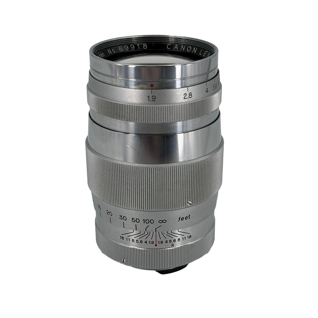 Canon Seranon 85mm f/1.9 ltm Leica mount prime zoom rangefinder lens