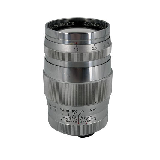 Canon Seranon 85mm f/1.9 ltm Leica mount prime zoom rangefinder lens