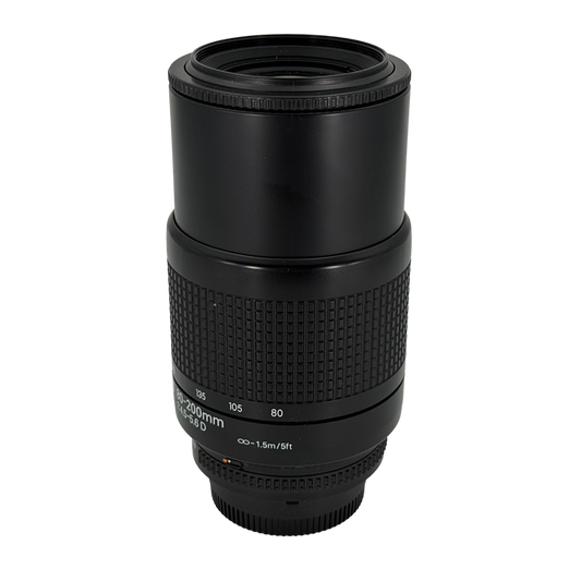 Nikon AF 80-200mm f/4.5-5.6 D full frame DSLR telephoto zoom lens