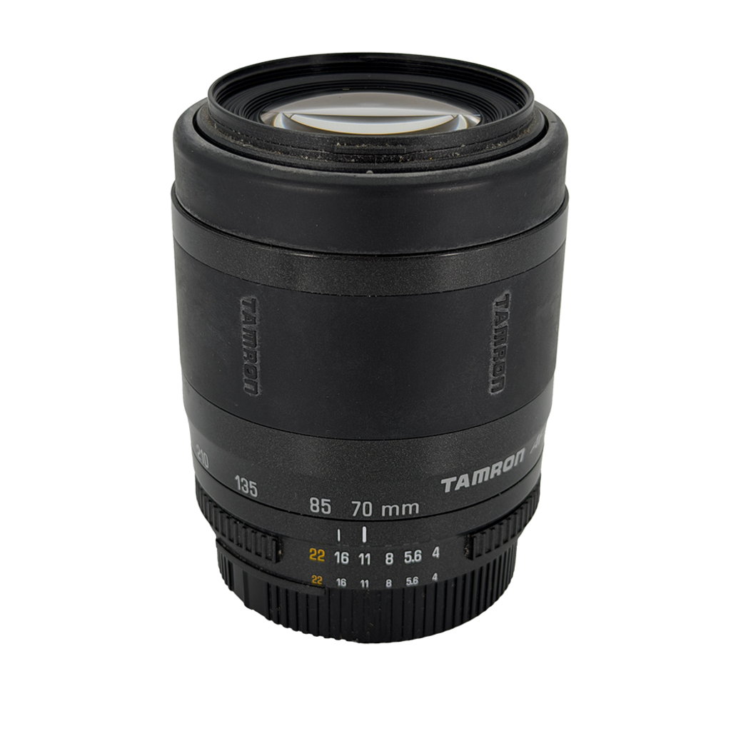 Tamron 70-210mm f/4-5.6 full frame telephoto zoom DSLR lens for Nikon F mount