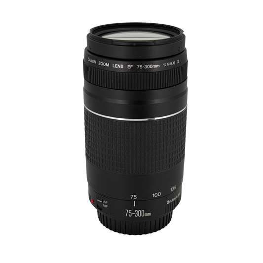 Canon EF 75-300mm f/4-5.6 iii full frame DSLR zoom lens