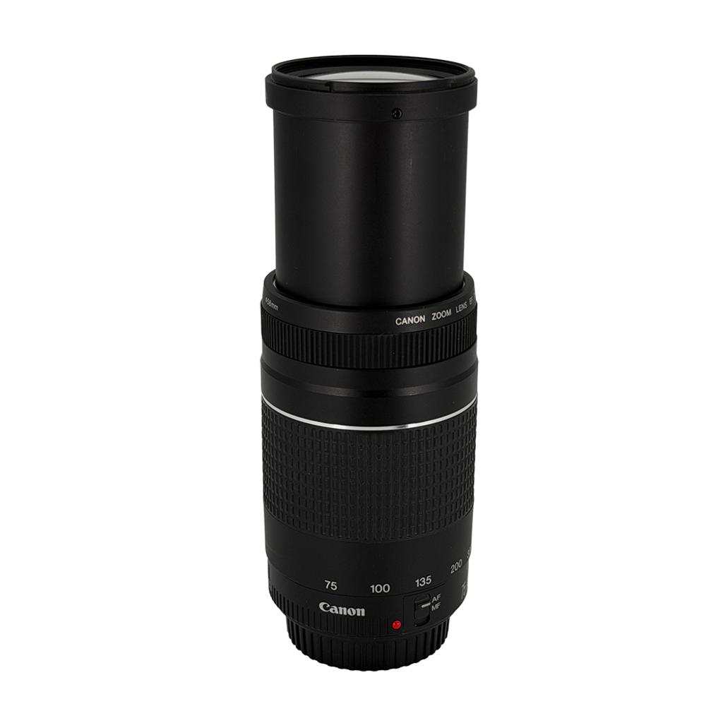 Canon EF 75-300mm f/4-5.6 iii full frame DSLR zoom lens