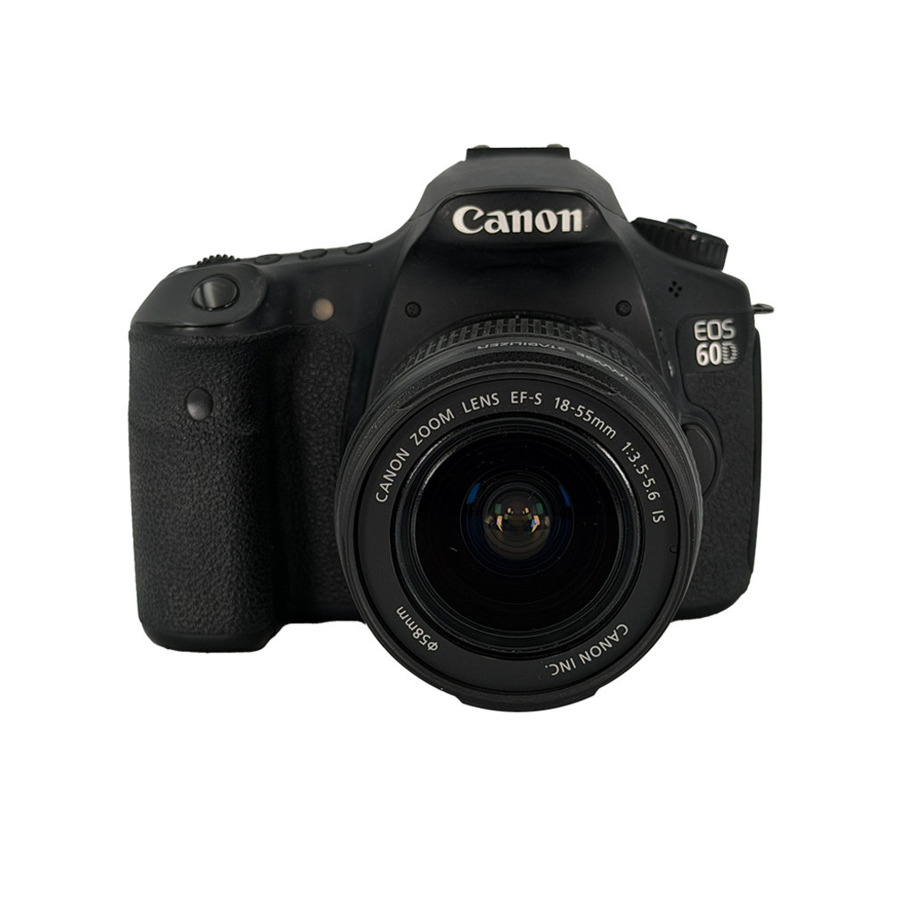 Canon 60D APS-C DSLR Camera w/ Canon EF-S 18-55mm f/3.5-5.6 Lens