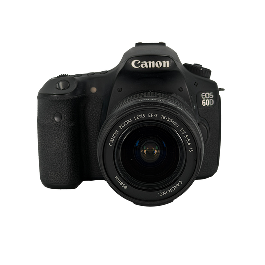 Canon 60D APS-C DSLR Camera w/ Canon EF-S 18-55mm f/3.5-5.6 Lens