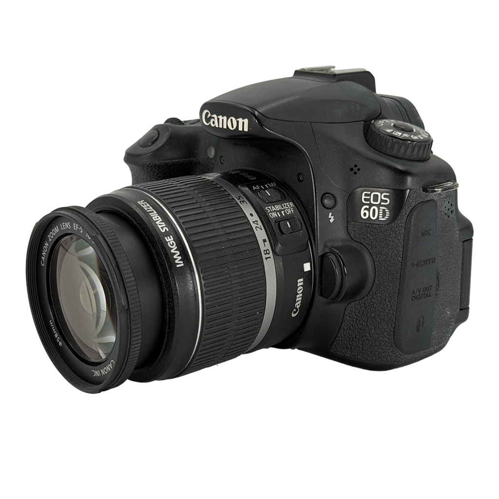 Canon 60D APS-C DSLR Camera w/ Canon EF-S 18-55mm f/3.5-5.6 Lens