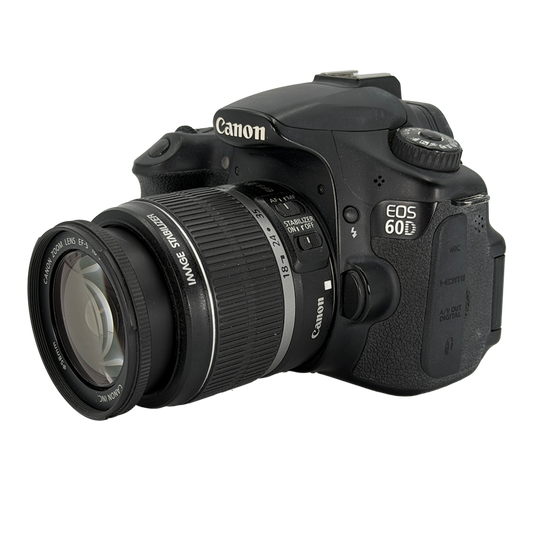 Canon 60D APS-C DSLR Camera w/ Canon EF-S 18-55mm f/3.5-5.6 Lens