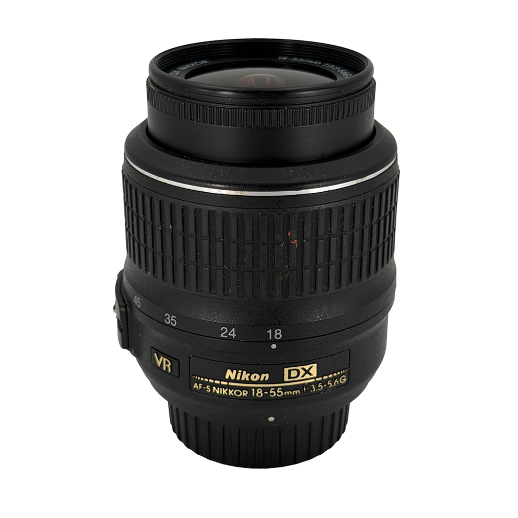 Nikon AF-S 18-55mm f/3.5-5.6 DX G APS-C zoom DSLR lens