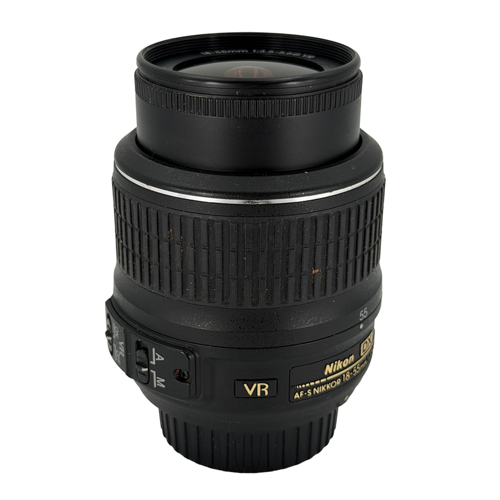 Nikon AF-S 18-55mm f/3.5-5.6 DX G APS-C zoom DSLR lens