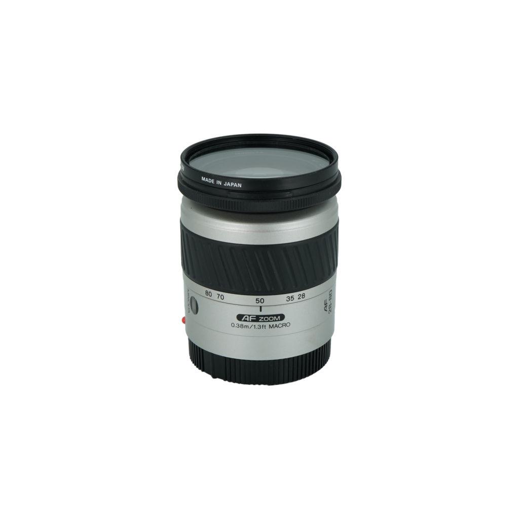 Minolta 28-80mm f/3.5-5.6 full frame DSLR zoom lens for Nikon F mount