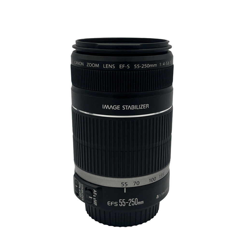 Canon EOS Rebel T1i APS-C DSLR Camera Kit with Canon EF-S 18-55mm f/3.5-5.6 IS and Canon 55-250mm f/4-5.6 Lenses