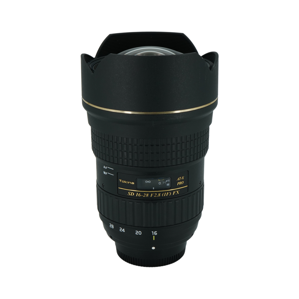 Tokina SD 16-28mm f/2.8 full frame DSLR zoom lens for Nikon F