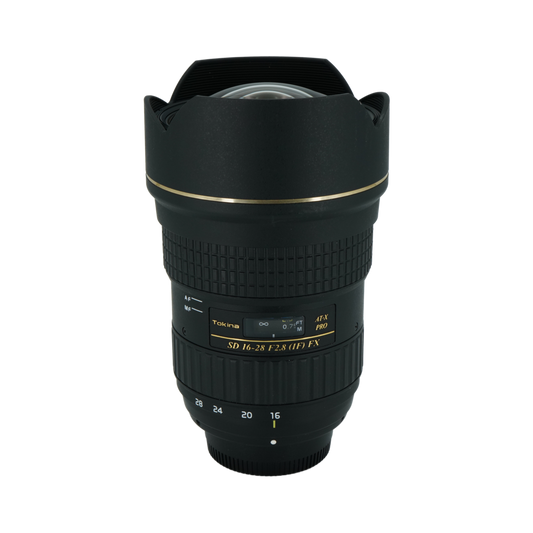 Tokina SD 16-28mm f/2.8 full frame DSLR zoom lens for Nikon F