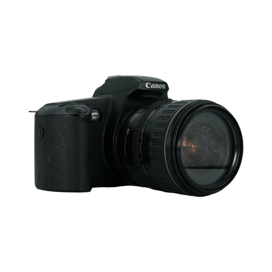 Canon Rebel G 35mm film camera with canon 28-80mm f/3.5-5.6 full frame DSLR lens