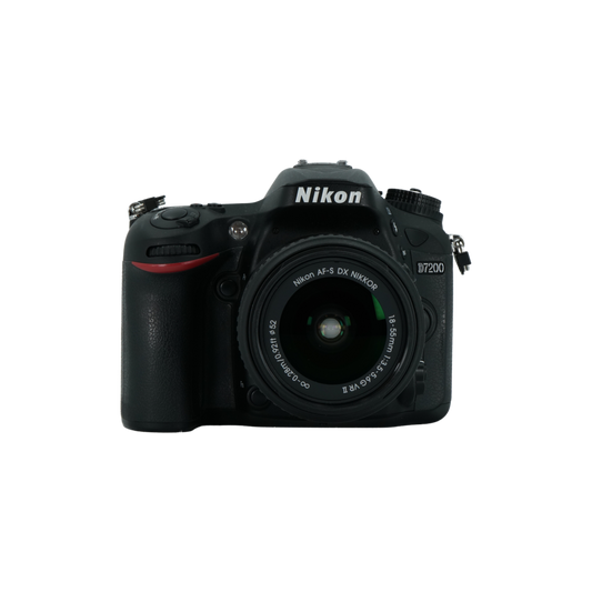 Nikon D7200 APS-C DSLR Camera with Nikon 18-55mm f/3.5-5.6 Zoom Lens