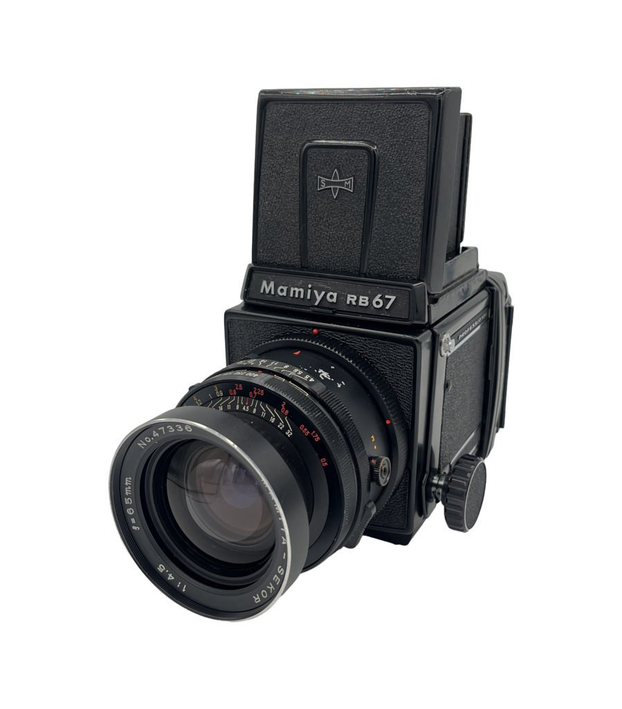Mamiya RB67 Medium format Film Camera w/ 65mm f/4.5 Lens