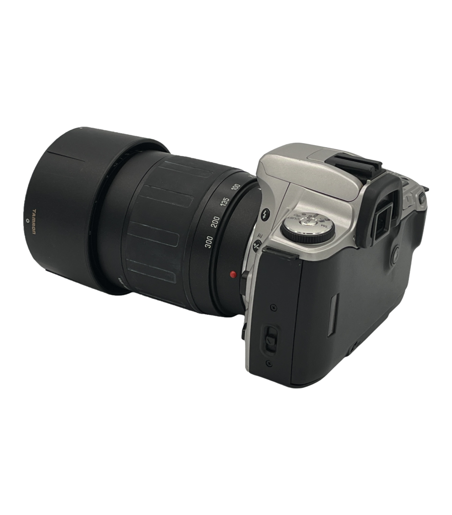 Minolta Maxxum HTsi Plus 35mm Film Camera w/ Tamron 75-300mm AF Tele-Macro f/4-5.6 Lens for Minolta A-mount