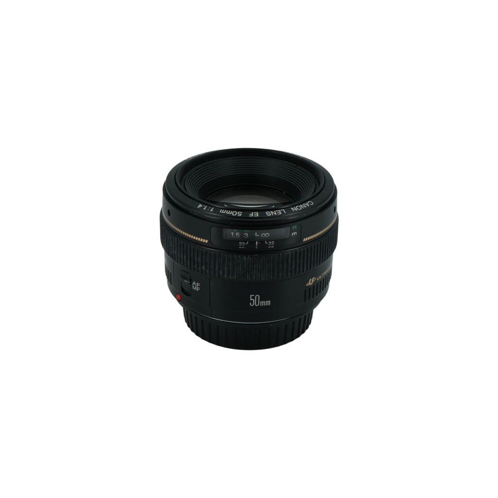 Canon EF 50mm f/1.4 full frame DSLR prime lens