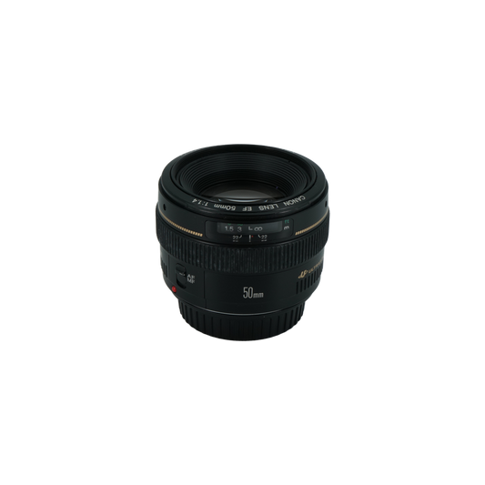 Canon EF 50mm f/1.4 full frame DSLR prime lens
