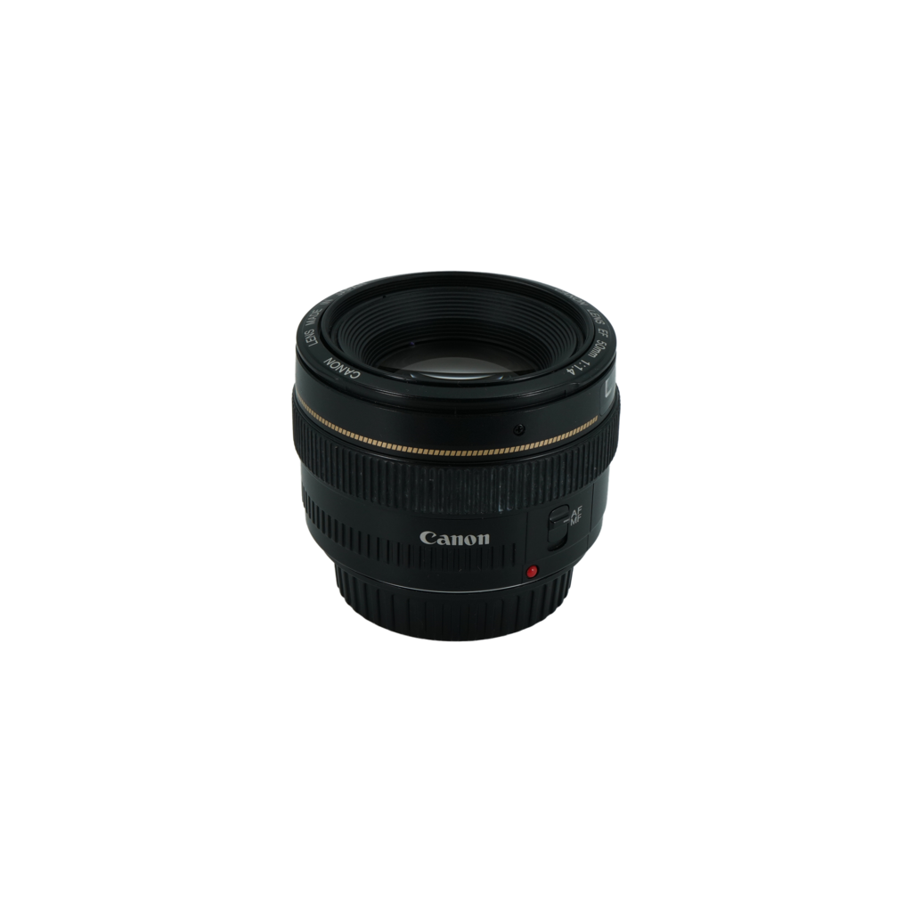 Canon EF 50mm f/1.4 full frame DSLR prime lens