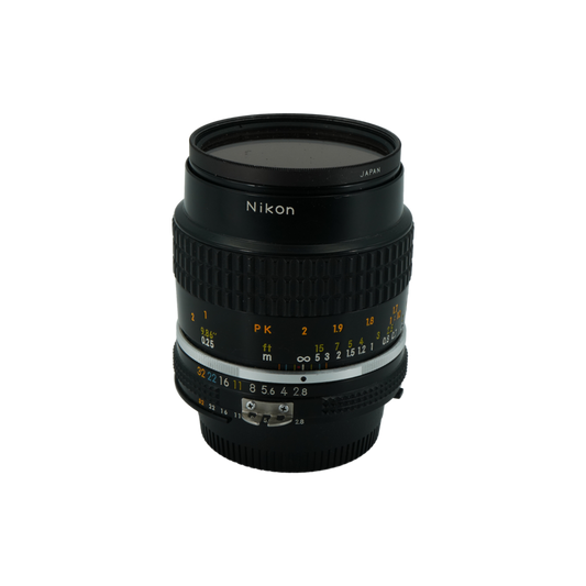 Nikon Nikkor 55mm f/2.8 full frame SLR lens