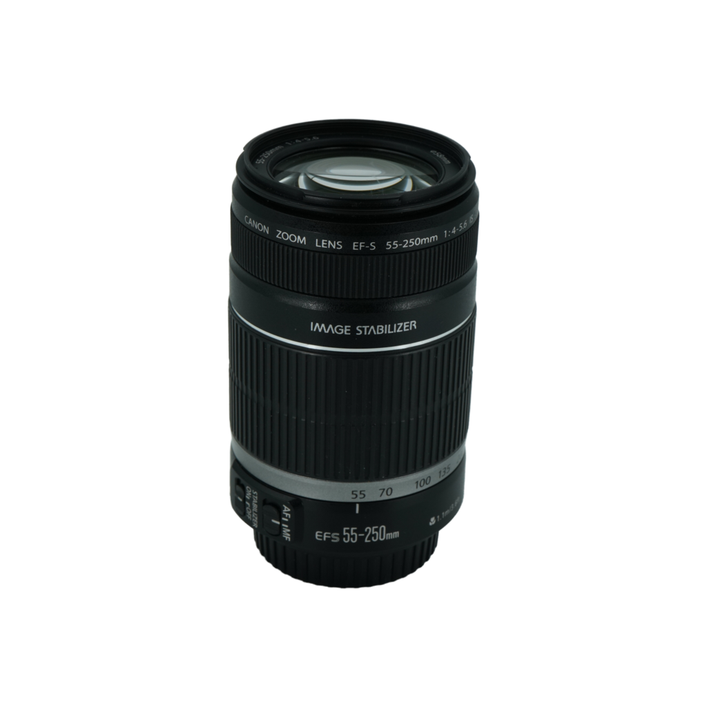 Canon EF-S 55-200mm f/4-5.6 IS APS-C DSLR zoom lens