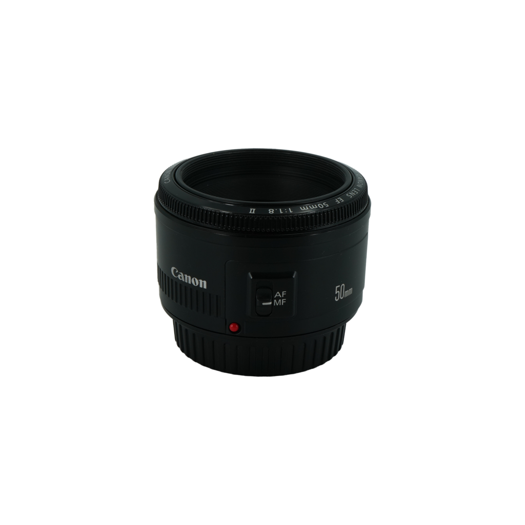 Canon EF 50mm f/1.8 II full frame DSLR lens