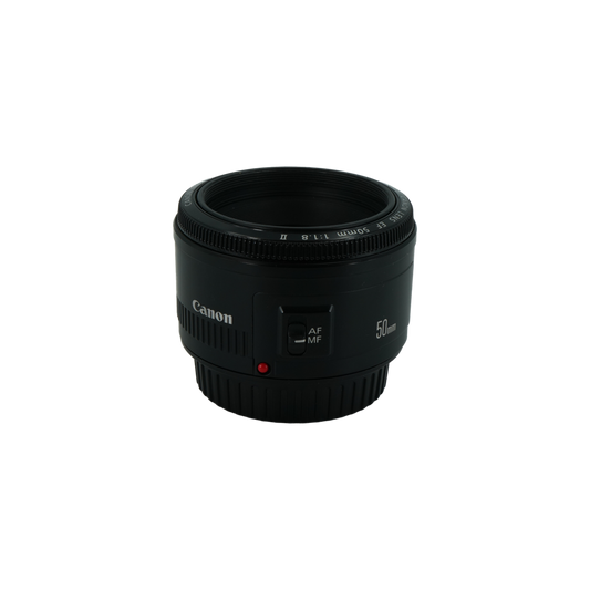 Canon EF 50mm f/1.8 II full frame DSLR lens