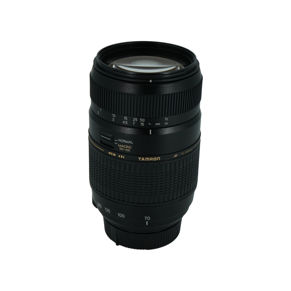 Tamron AF 70-300mm f/4-5.6 full frame DSLR telephoto zoom lens for Nikon F