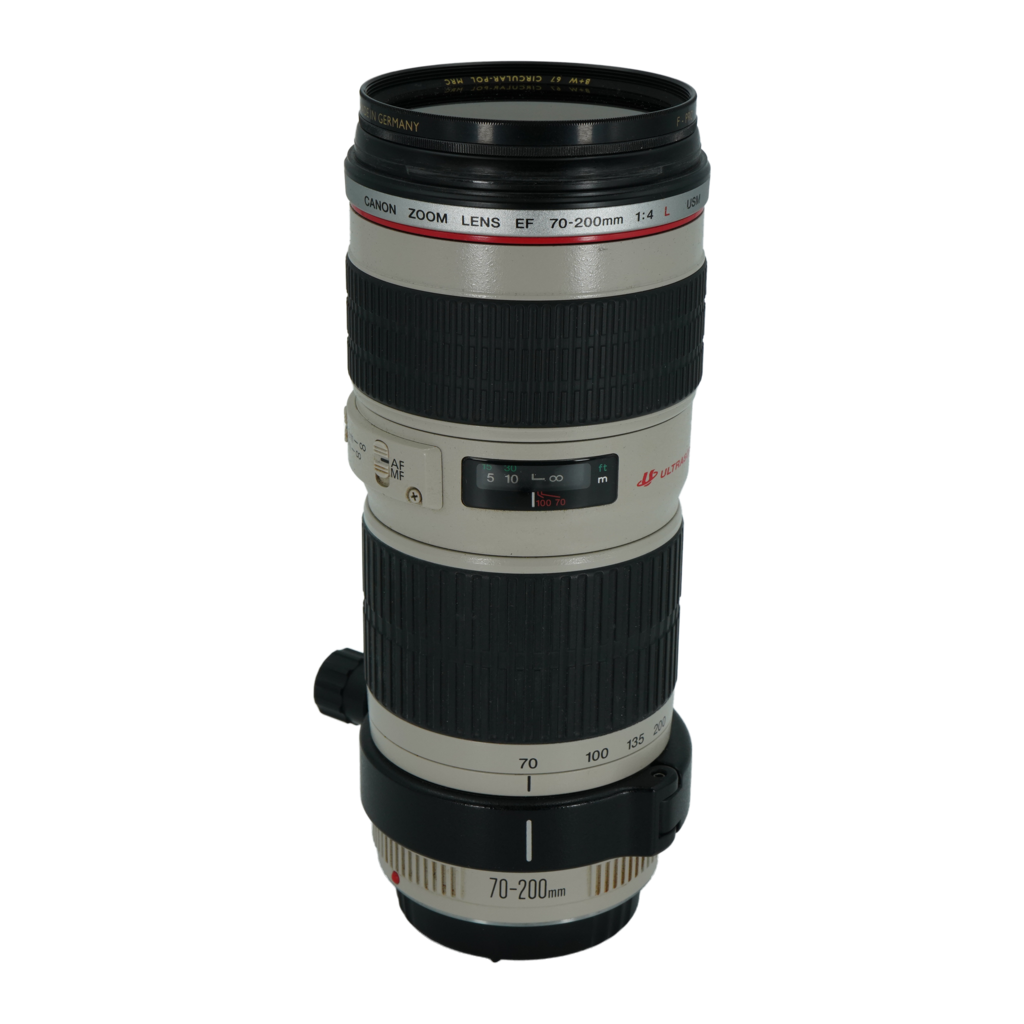 Canon EF 70-200mm f/4 L full frame DSLR telephoto zoom lens