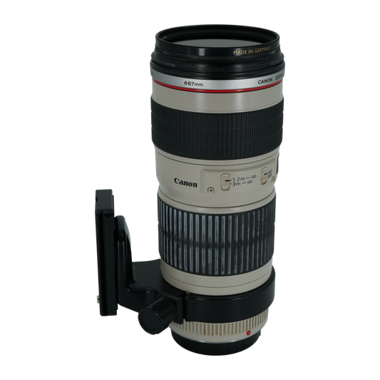 Canon EF 70-200mm f/4 L full frame DSLR telephoto zoom lens
