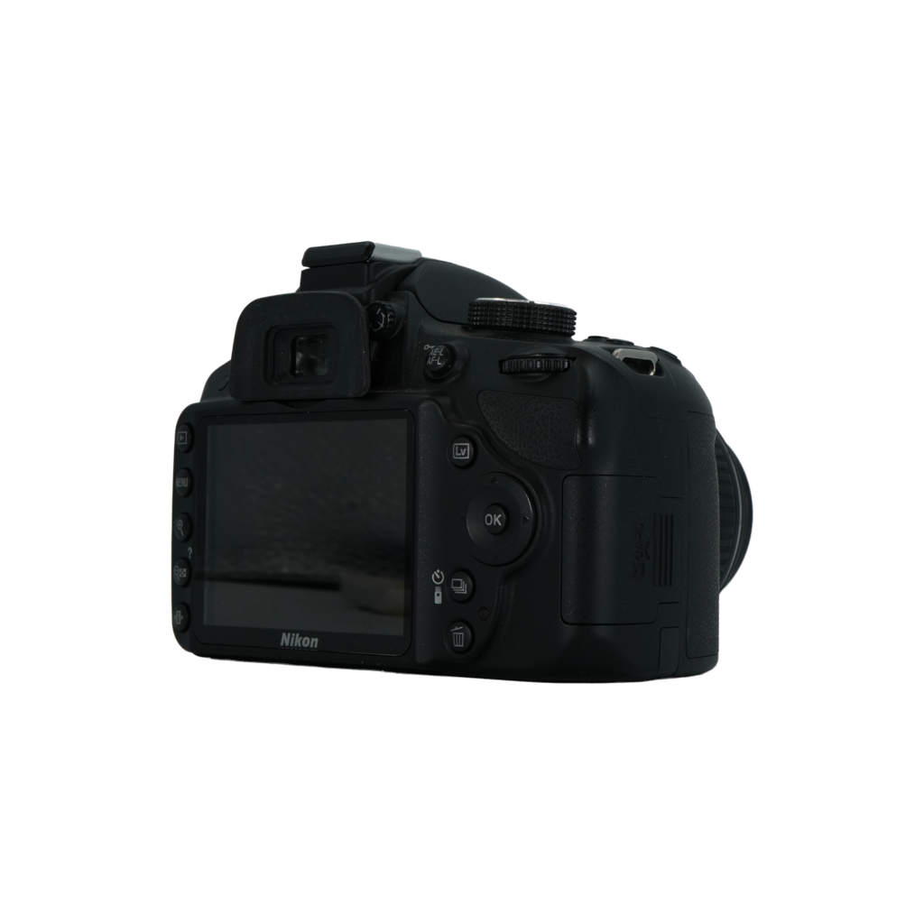 Nikon D3200 APS-C DSLR camera with Nikon DX 18-55mm f/3.5-5.6 G APS-C DSLR zoom lens