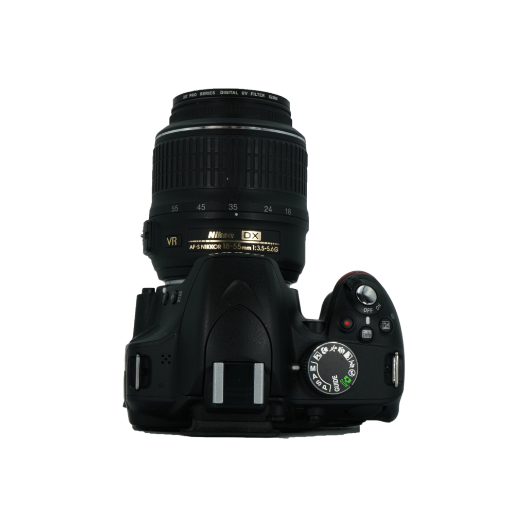 Nikon D3200 APS-C DSLR camera with Nikon DX 18-55mm f/3.5-5.6 G APS-C DSLR zoom lens